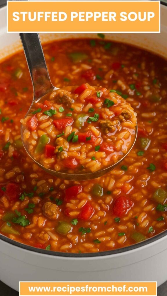 Stuffed Pepper Soup