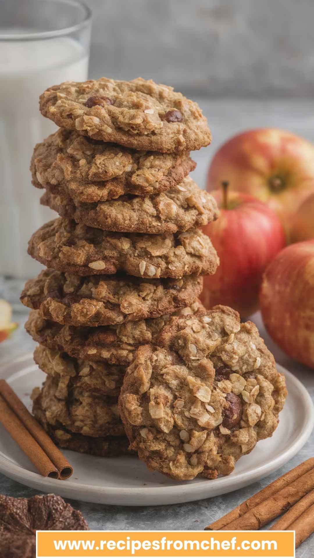 Apple Cinnamon Oatmeal Cookies Copycat Recipe Apple Cinnamon Oatmeal Cookies Copycat Recipe