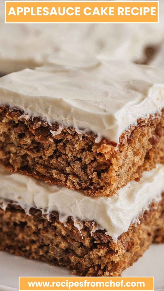 Applesauce Cake Recipe