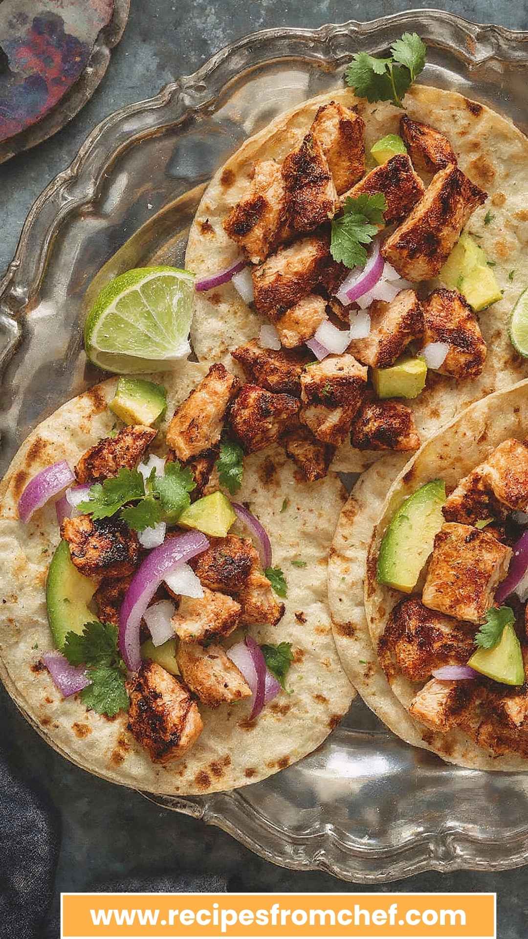 Best Grilled Chicken and Avocado Street Tacos