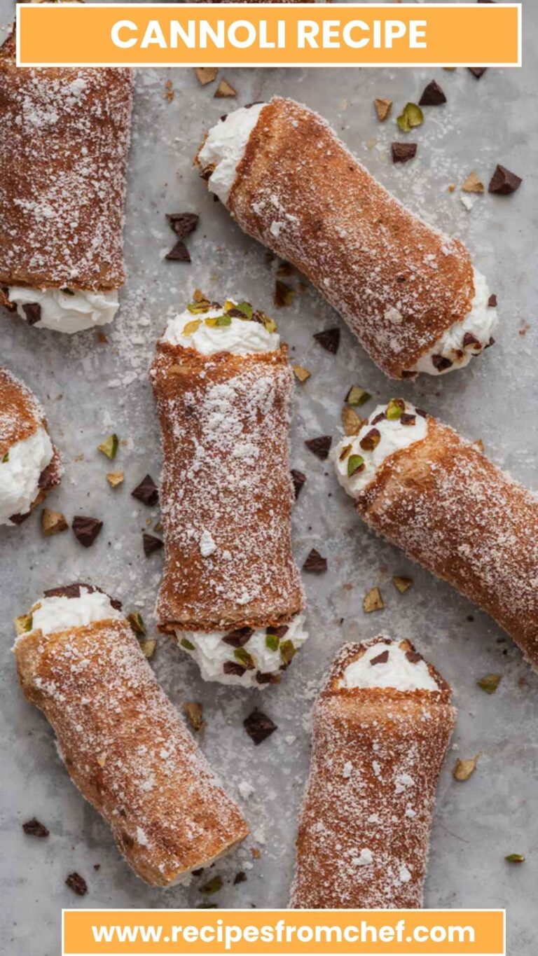 Cannoli Recipe – Recipes From Chef