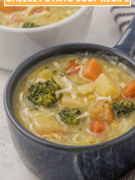 Cheesy Vegetable Chowder Aka Broccoli Cheese Potato Soup Recipe