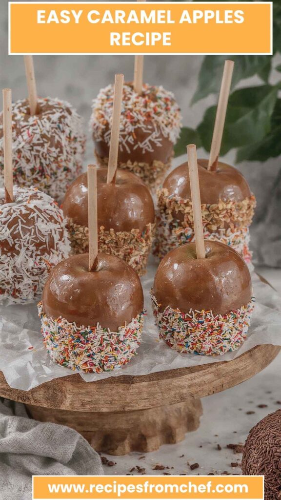 Easy Caramel Apples Recipe