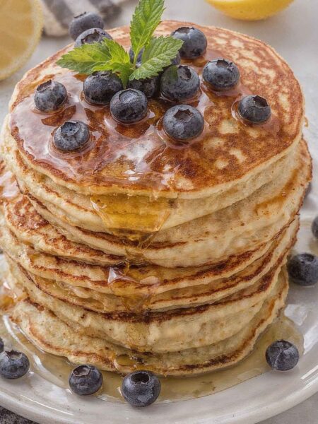 Lemon Ricotta Pancakes Recipe
