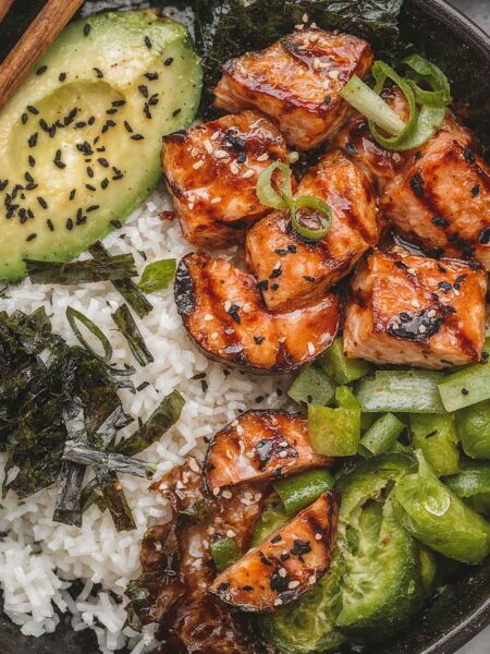 Salmon Rice Bowl