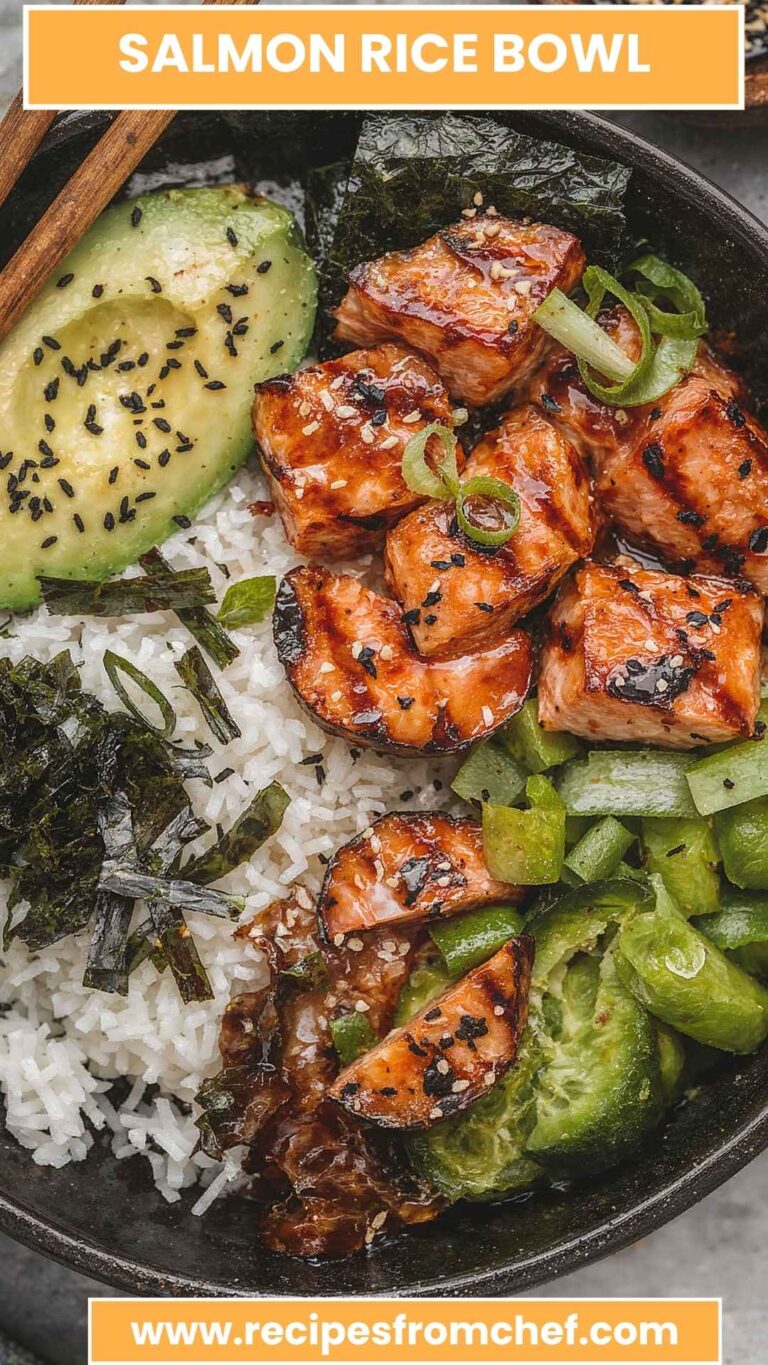 Salmon Rice Bowl – Recipes From Chef