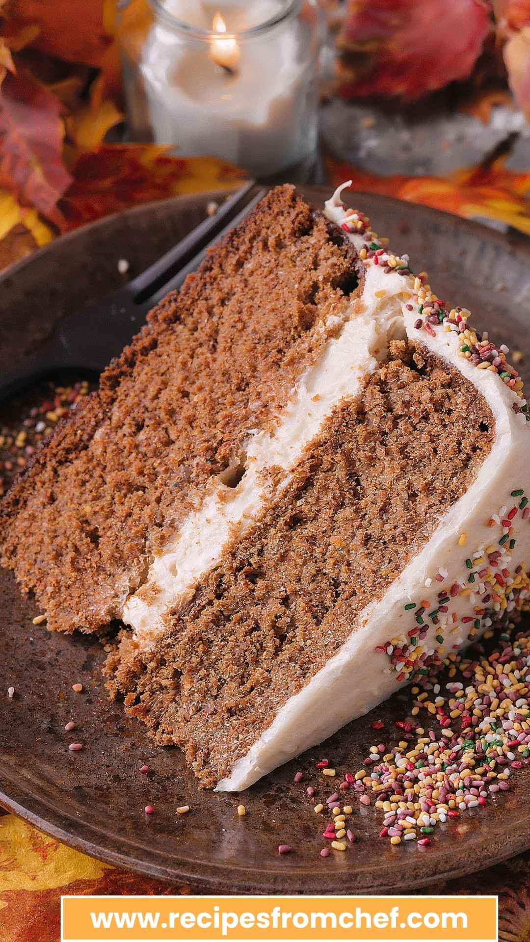Best Autumn Spice Cake With Cream Cheese Frosting