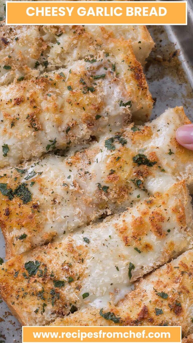 Cheesy Garlic Bread – Recipes From Chef