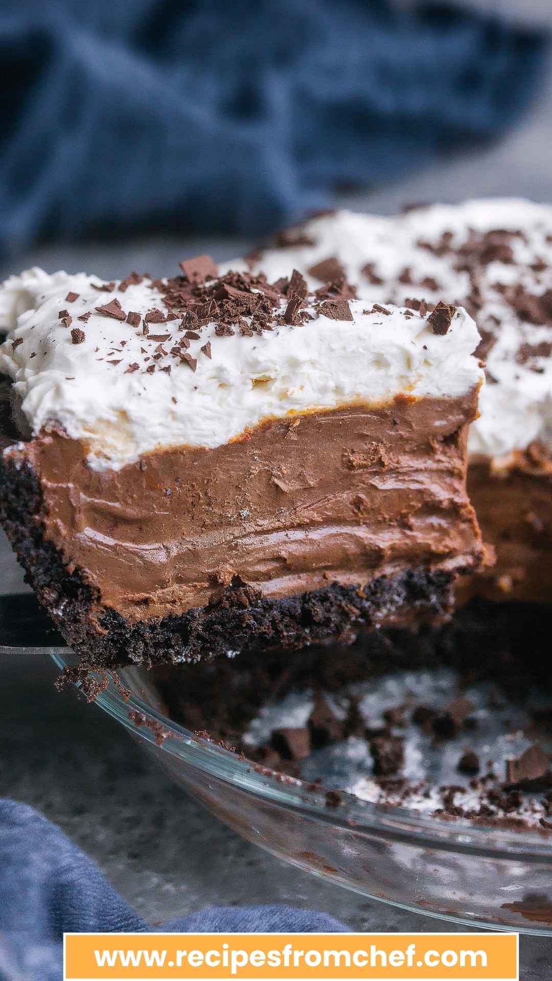 Easy Chocolate Mousse Pie Copycat Recipe