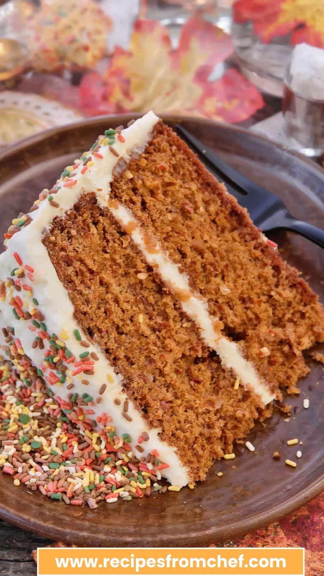 How to Make Autumn Spice Cake With Cream Cheese Frosting