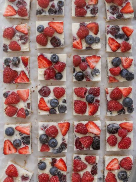 Sugar Cookie Fruit Pizzas