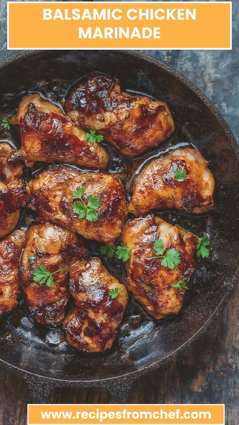 Balsamic Chicken Marinade – Recipes From Chef