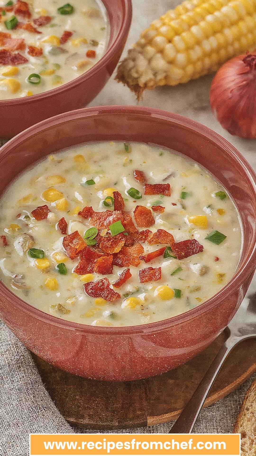 Best Creamy Ham Potato Corn Chowder
