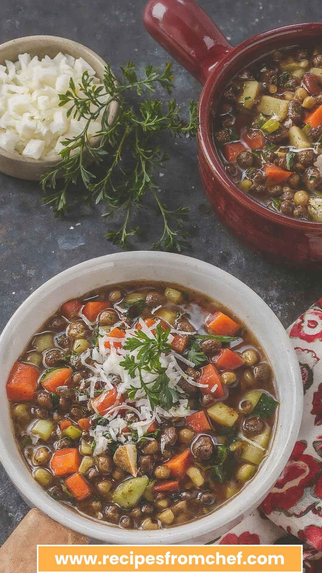Best Italian Vegetable Lentil Soup