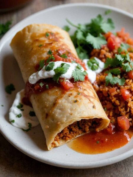 Chicken Chimichangas