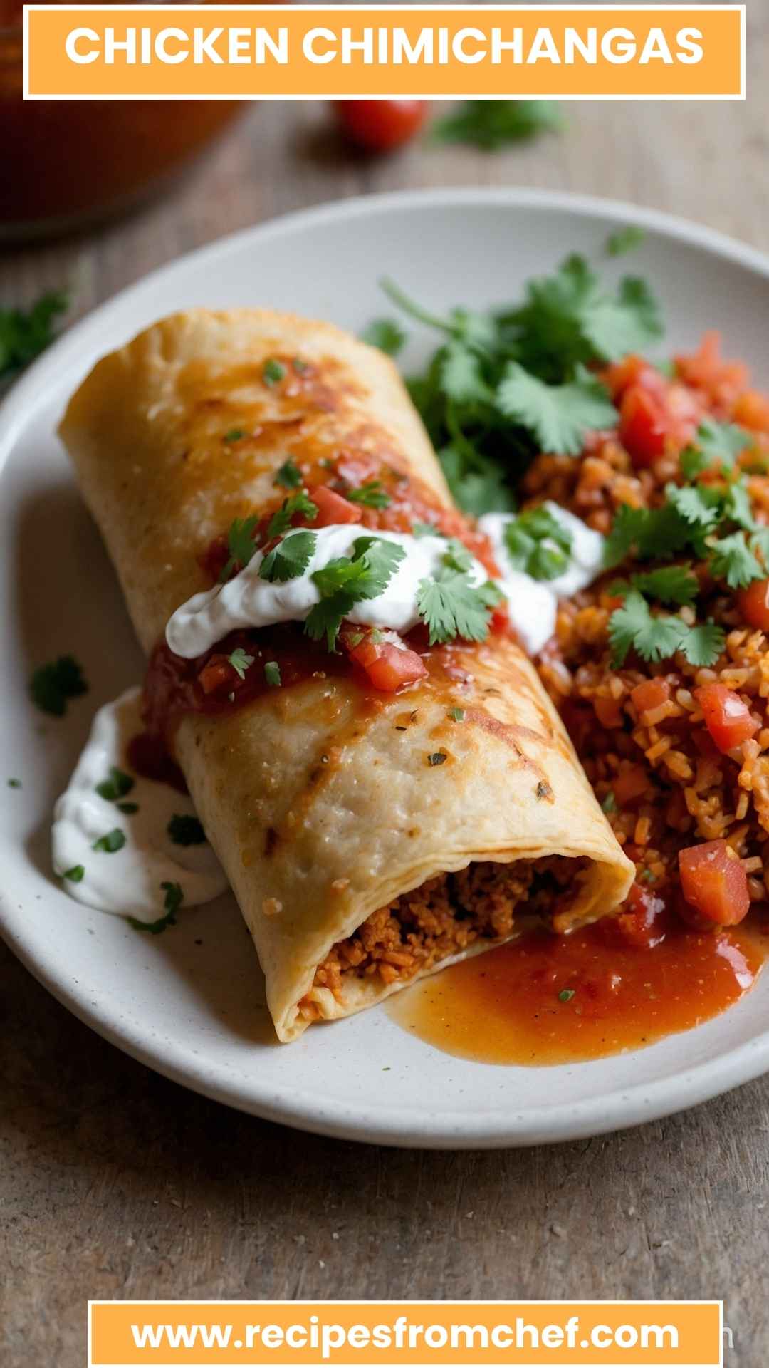 Chicken Chimichangas