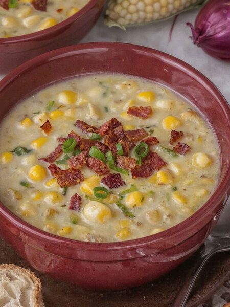 Creamy Ham Potato Corn Chowder