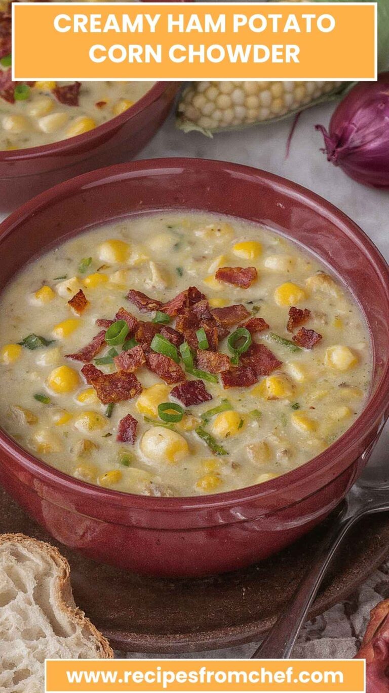 Creamy Ham Potato Corn Chowder – Recipes From Chef