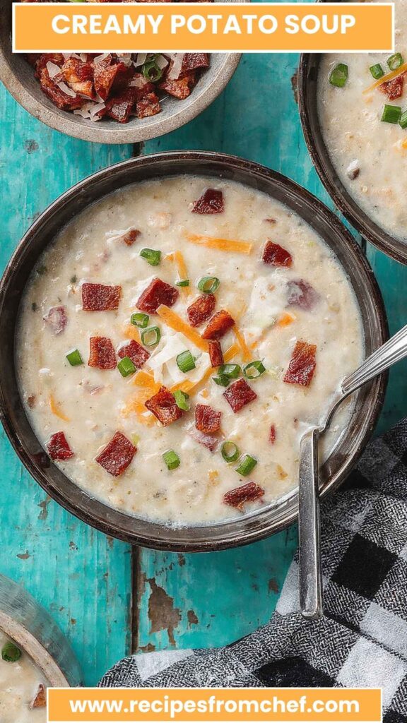 How to Make Creamy Potato Soup