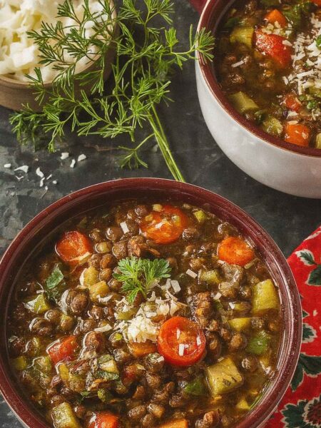 Italian Vegetable Lentil Soup