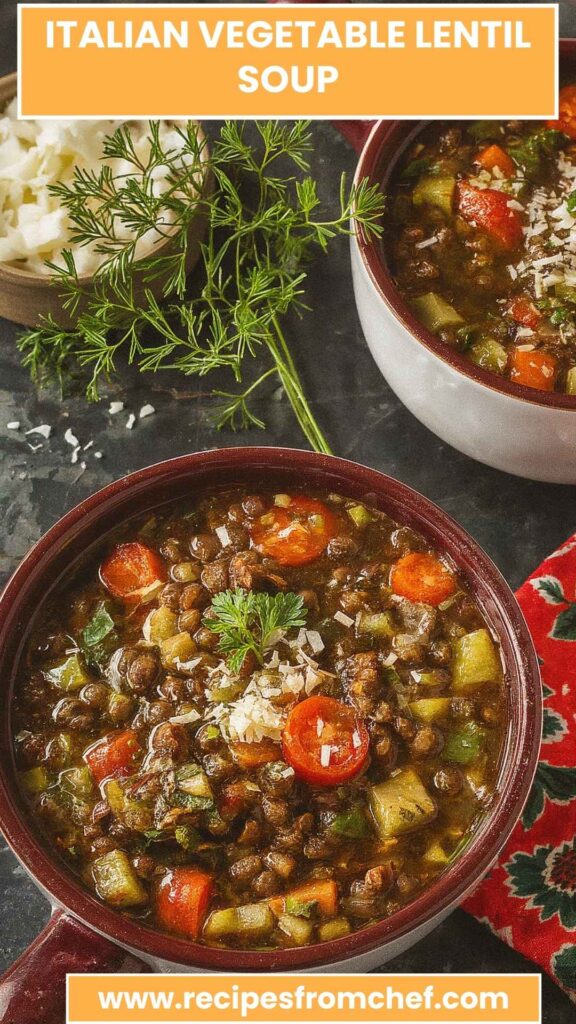Italian Vegetable Lentil Soup