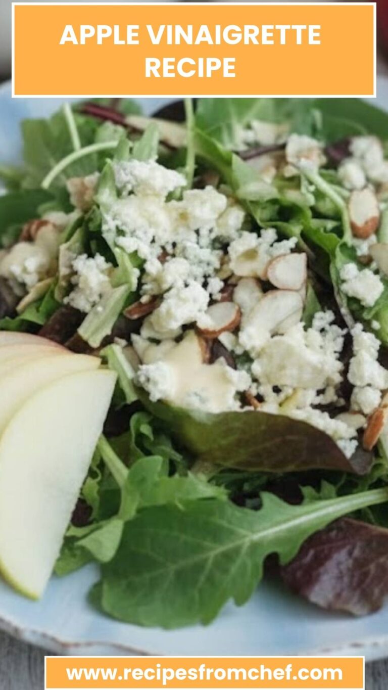 Apple Vinaigrette Recipe – Recipes From Chef