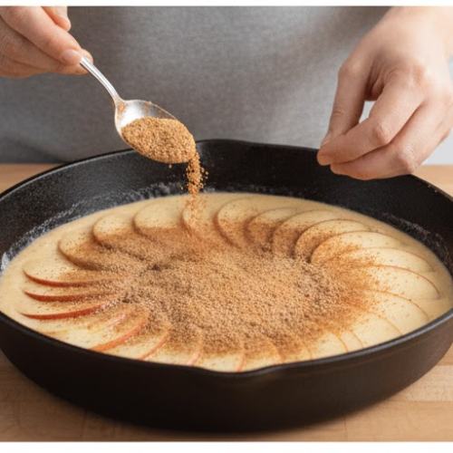 Step 6: Add cinnamon-sugar topping