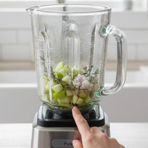 Step 4: Combine Ingredients in the Blender