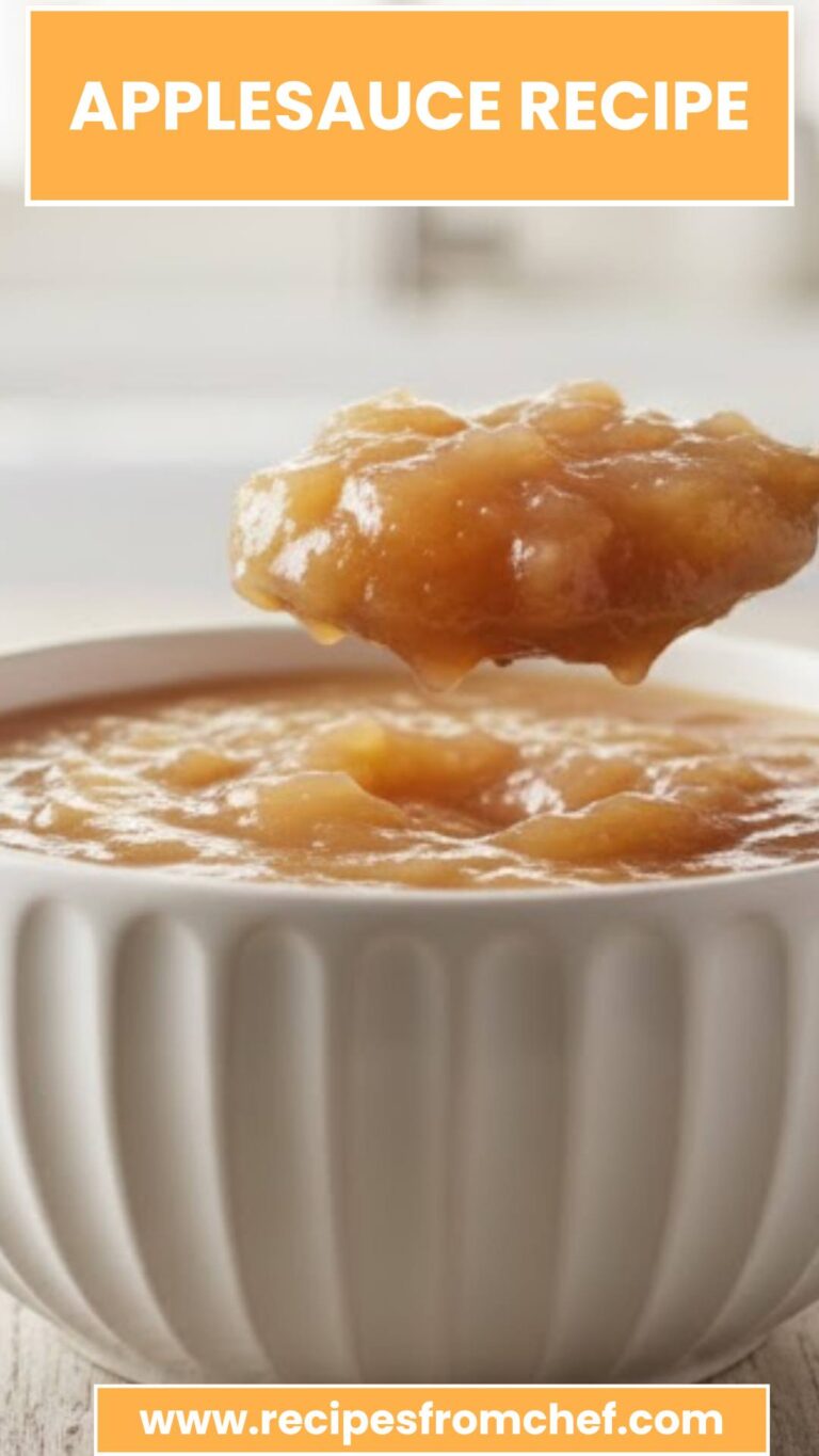 Applesauce Recipe – Recipes From Chef