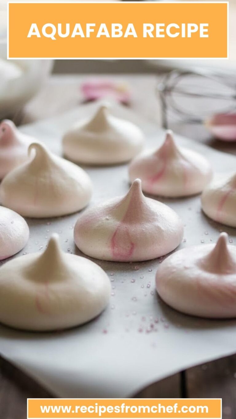 Aquafaba Recipe – Recipes From Chef