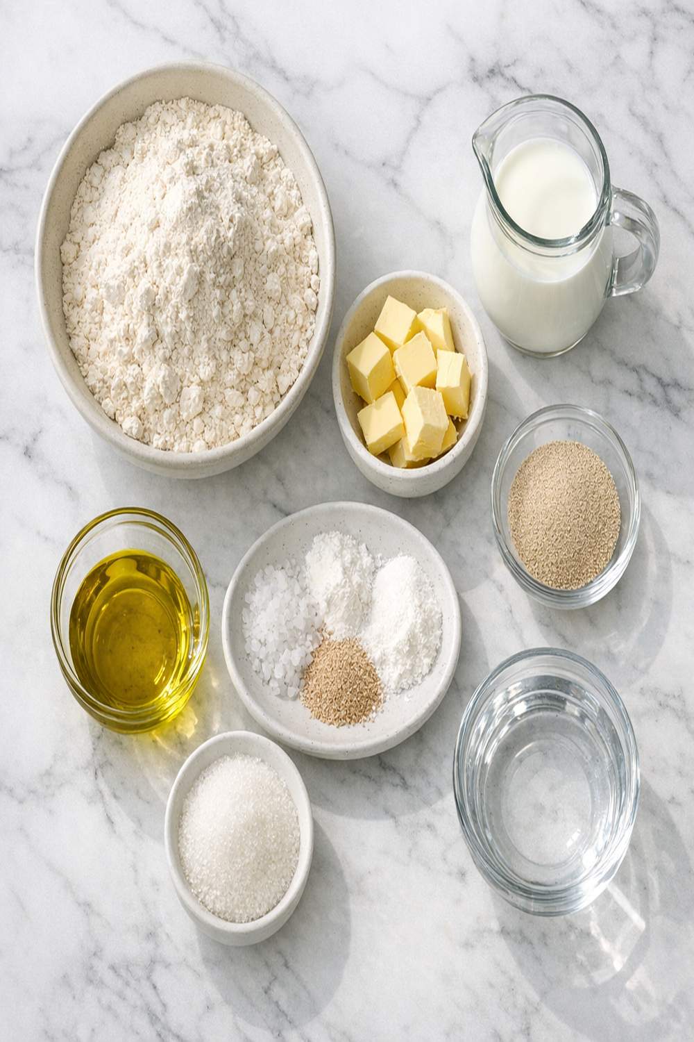 20 Minute Bread Recipe ingredients