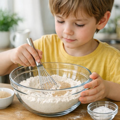 Step 1: Combine Your Dry Foundation