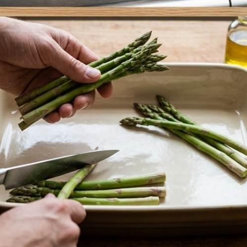 Step 2: Prepare the Asparagus