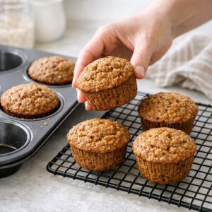 Bran Muffin Recipe Meal Prep step 6