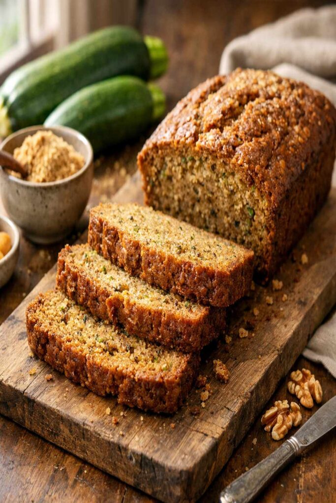 Brown Sugar Zucchini Bread Recipe