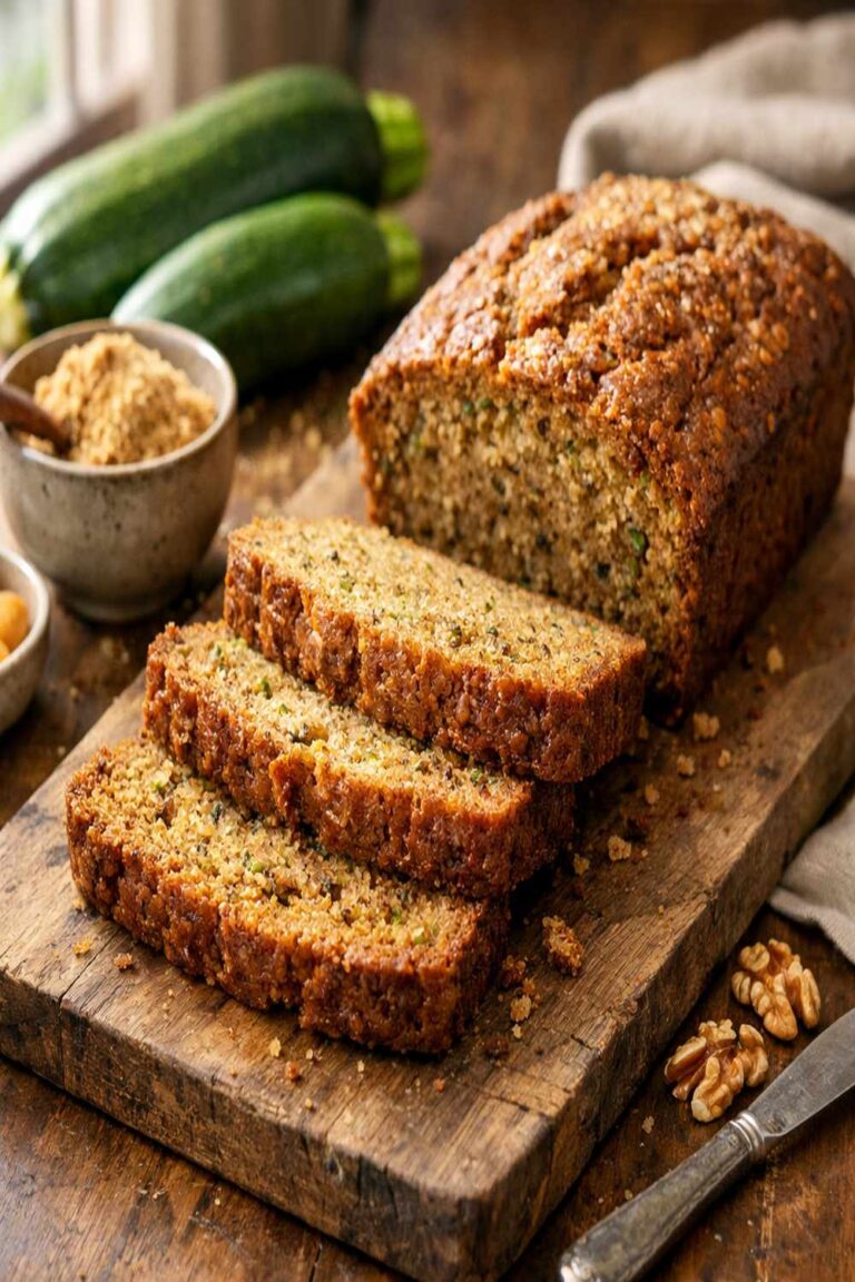 Brown Sugar Zucchini Bread Recipe