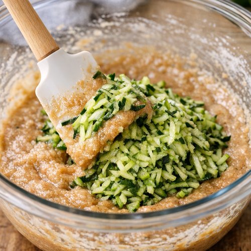 Step 5: The Critical Step—Gentle Zucchini Folding
