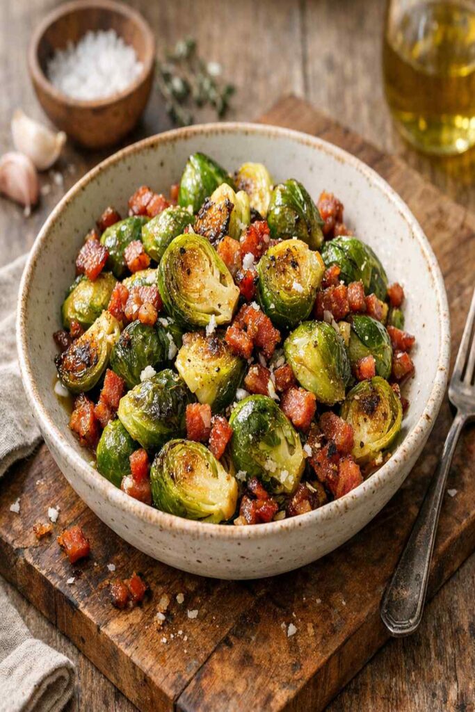 Brussels Sprouts And Pancetta Recipe