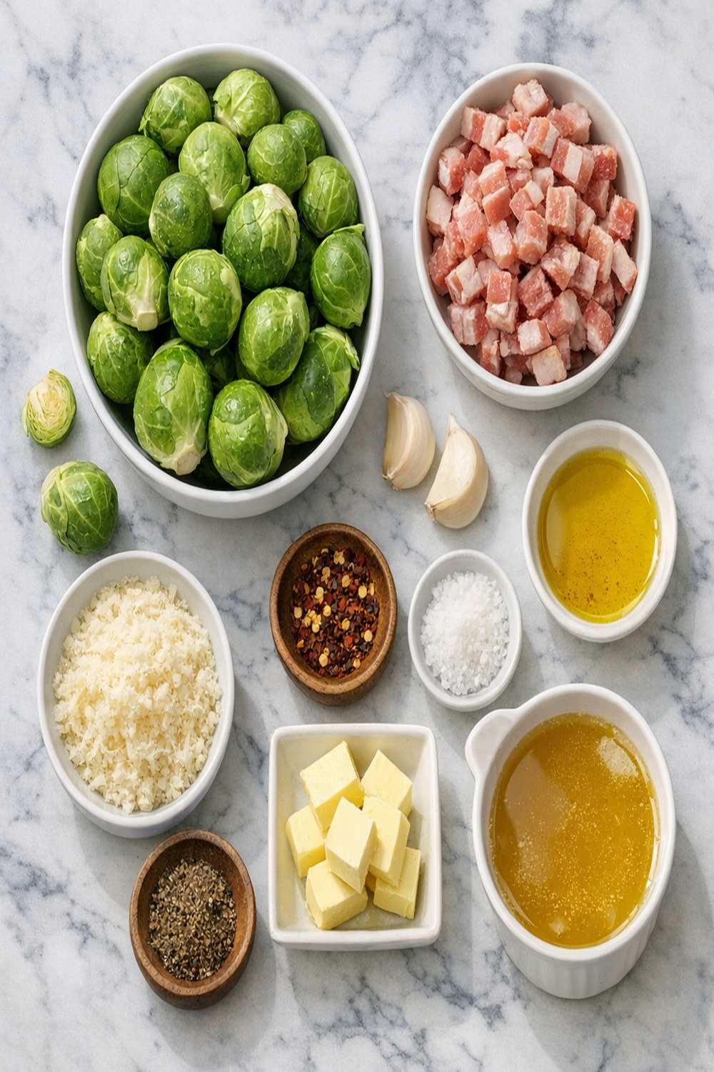 Brussels Sprouts And Pancetta Recipe ingredients