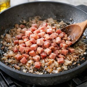 Brussels Sprouts Pancetta Recipe Keto Vegan Glutenfree step 4