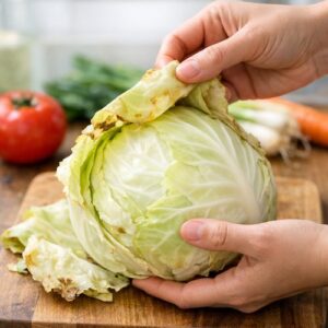 Cabbage Pancake Recipe Leftovers step 1