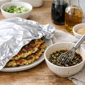 Cabbage Pancake Recipe Leftovers step 6
