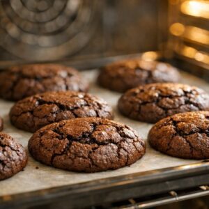 Cacao Cookie Recipe Fudgy step 7