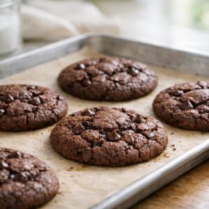 Cacao Cookie Recipe Fudgy step 8