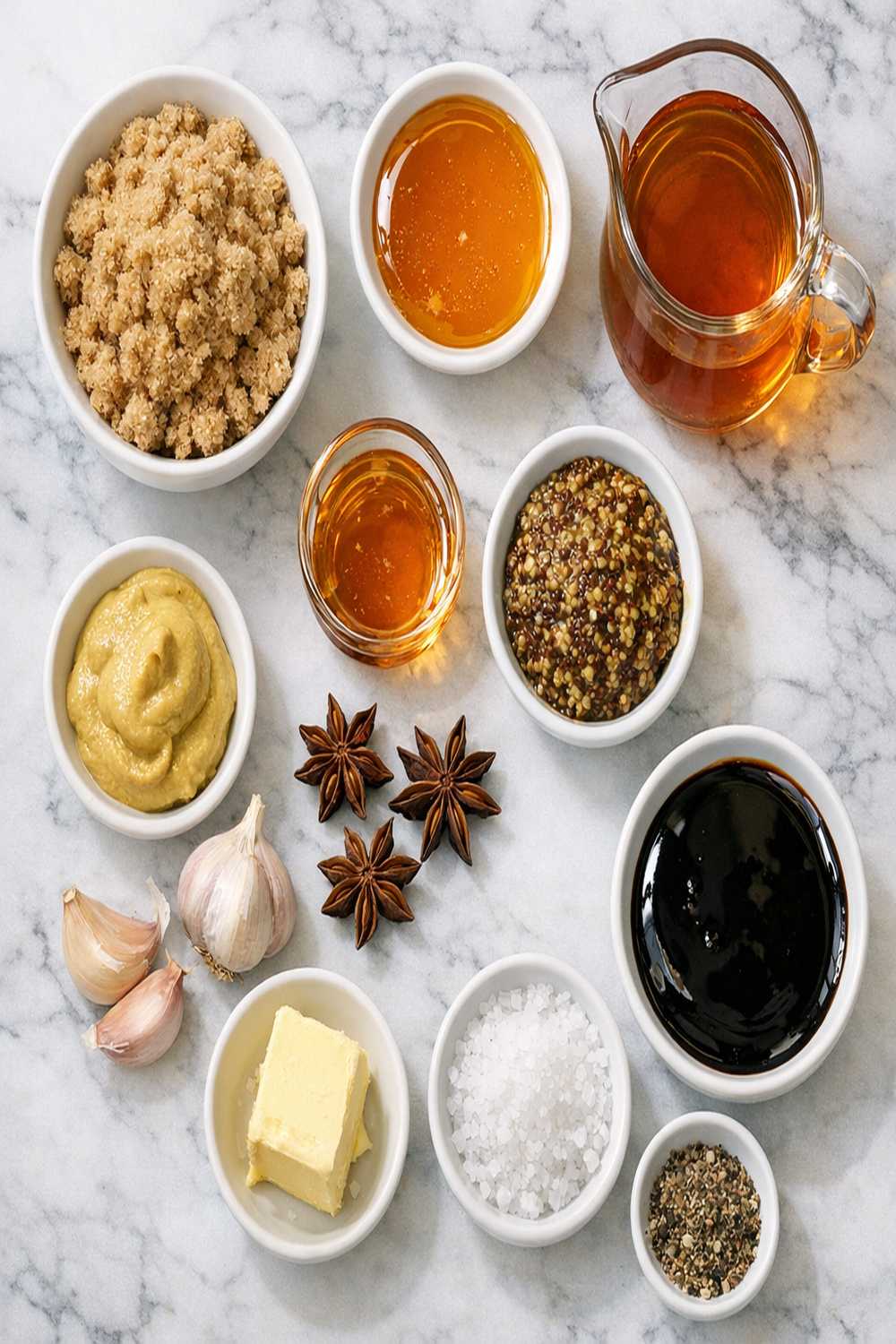 Carver Ham Glaze Recipe ingredients