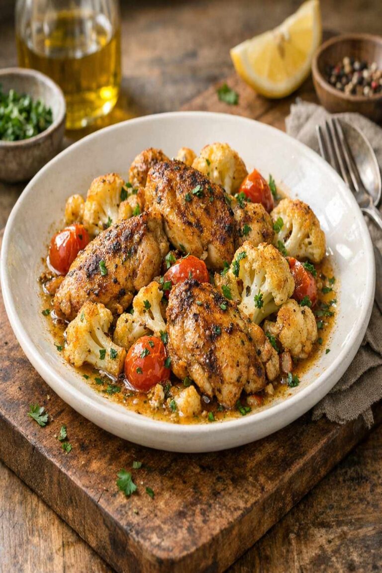 Chicken And Cauliflower Recipe