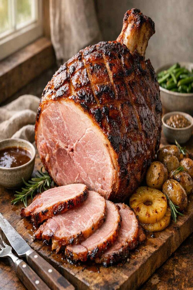 Bone-In Cooked Ham Recipe