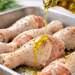 Roasted Chicken Legs Recipe Healthy step 3