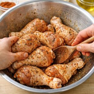 Roasted Chicken Legs Recipe Healthy step 5