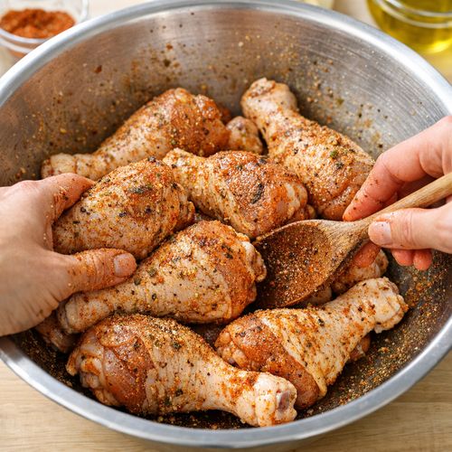 Step 5: Season Generously and Evenly